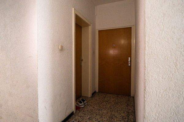 Zugang zu den Wohnungen