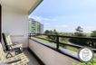Sonnige Loggia mit Ostseeblick