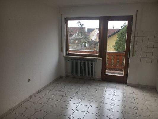 Küche Platz für die neue EBK