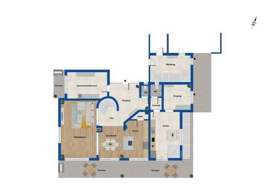 GR Erdgeschoss Haupthaus