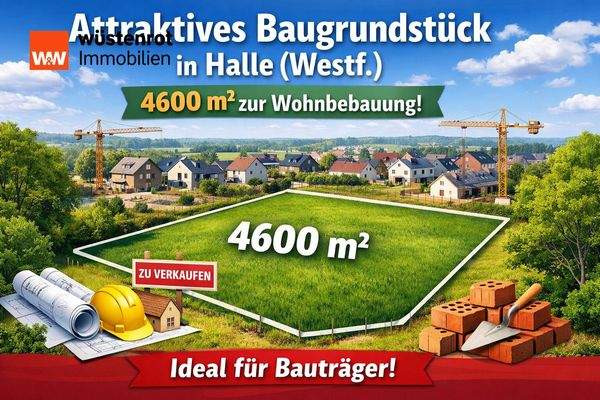 Attraktives Baugrundstück in Halle (Westf.)