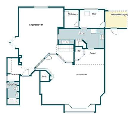 Grundriss Skizze 1.OG