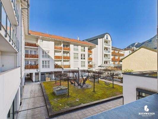 Grünanlage im Innenhof