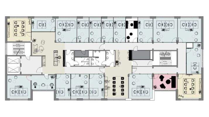 Grundriss Haus 6 - 6OG