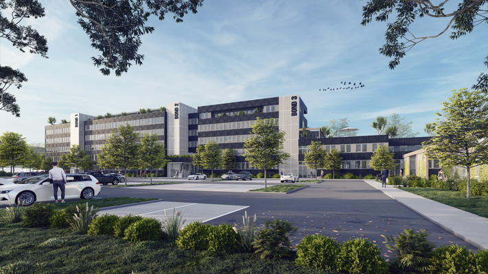 Außenflächen, Stellpltze u. Bond Buildings