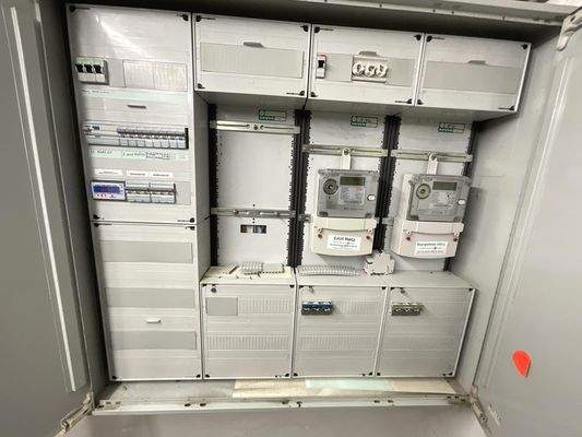 Stromkasten mit zwei Zählern