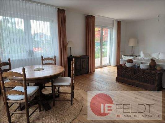 Blick in das Wohnzimmer