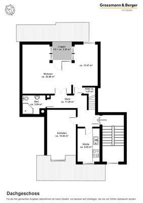 Grundriss Dachgeschoss