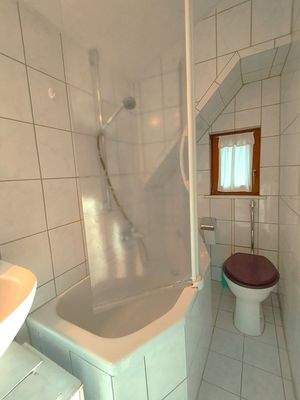 Badezimmer im Obergeschoss