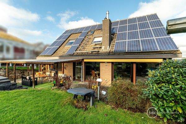 überdachte Terrassenansicht