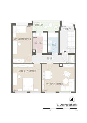 Grundriss 3. Obergeschoss