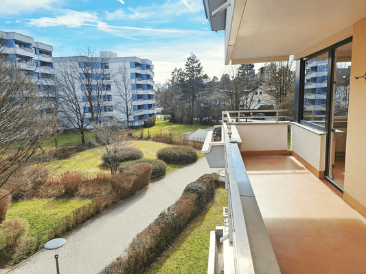 Balkon mit Aussicht