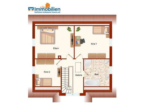 Grundriss Obergeschoss
