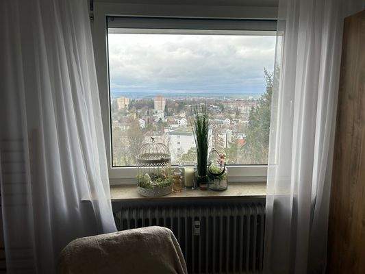 Ausblick Schlafzimmer