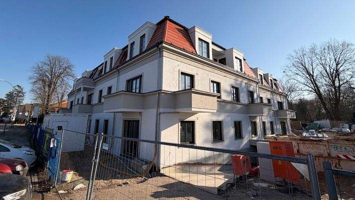 Fassade im Sonnenlicht