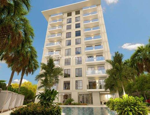 Flats with Rich On-Site Amenities in Alanya Center