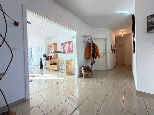 Doppelglastür zum WZ