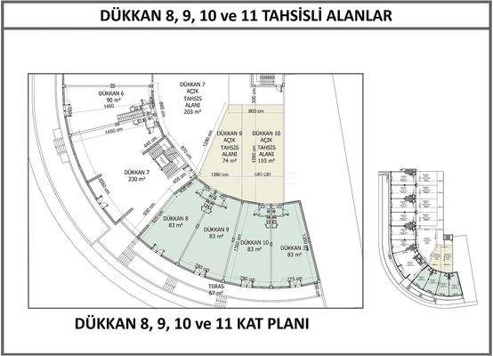 Commercial Property in Antalya Aksu Near Artery in Viva Defne Project