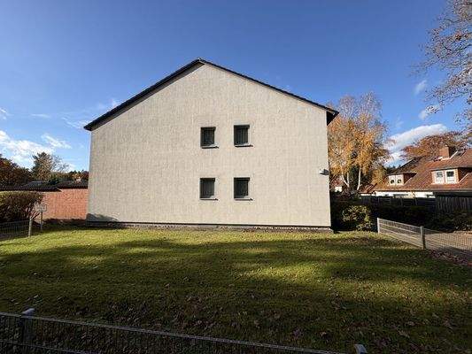 Giebelseite vorn - bereits gedämmt