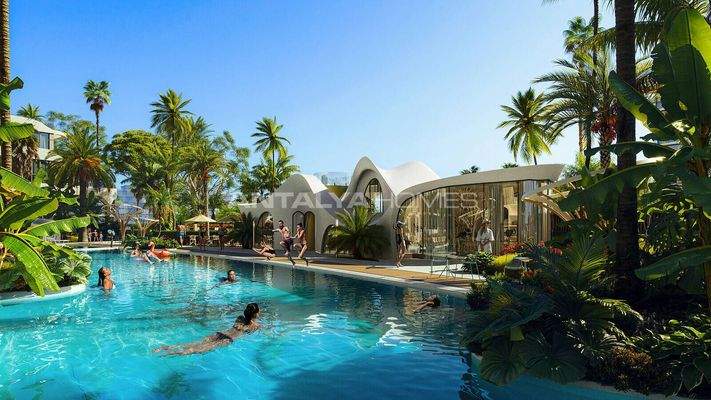 Investment Flats in a Hotel-Concept Complex in Antalya Altintas