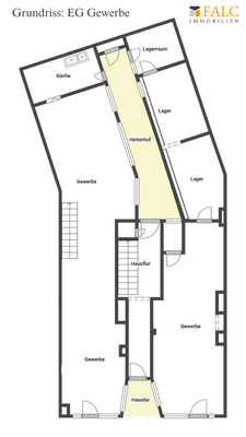 Grundriss EG Gewerbe