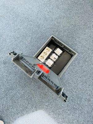 Verkabelung in Bodentanks