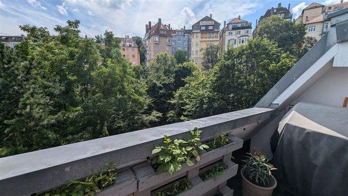 Aussicht  Dachloggia