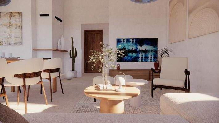 Kreta - 8-Villen- Projekt in Kirianna bei Rethymno: Freistehende Villa