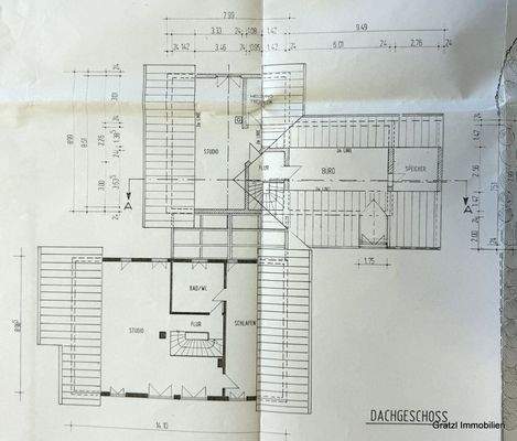 Grundriss Dachgeschoss