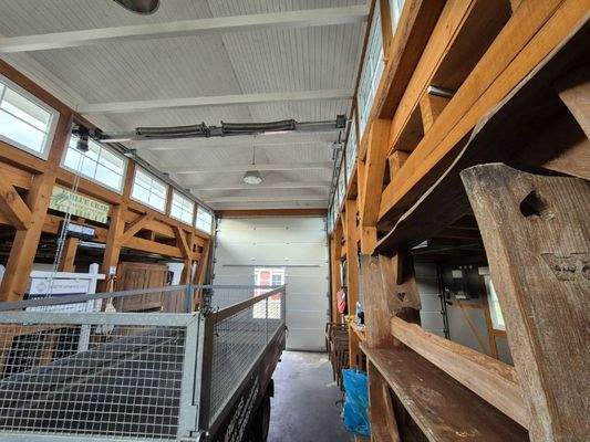 Mittlerer Teil der Hauptgarage