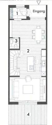 Grundriss Mittelhaus EG