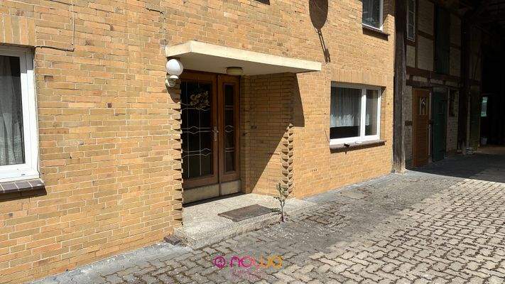 Eingangsbereich Hofseite