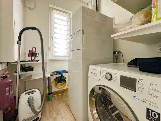 Praktischer Hauswirtschaftsraum