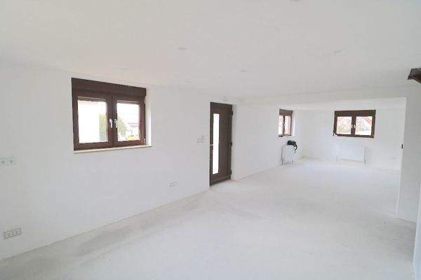 Blick aus der Küche