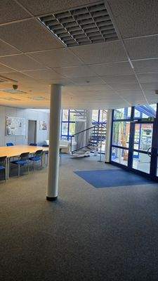 Treppenaufgang zum 1. OG