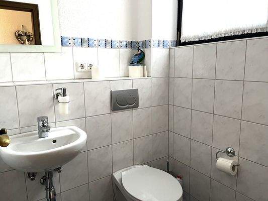 Gäste-WC Erdgeschoss