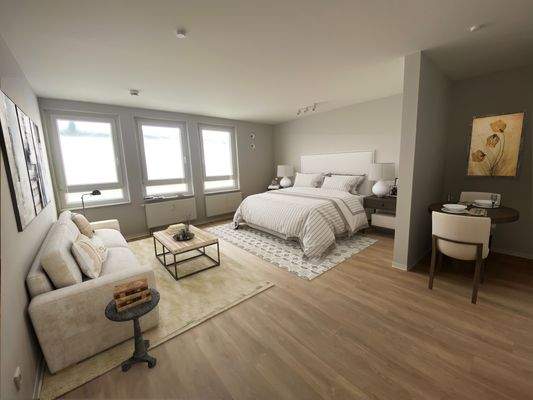 Wohn- und Schlafbereich