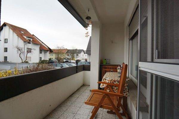 Haus B, Wohnung 1,  Balkon