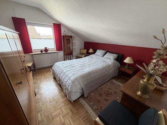 Schlafzimmer im Obergeschoss