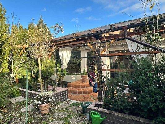 überdachte Terrasse