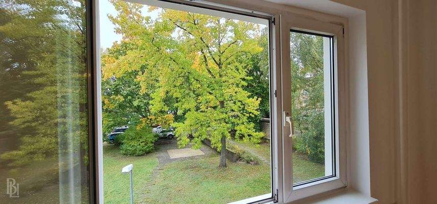 Ausblick Schlafzimmer
