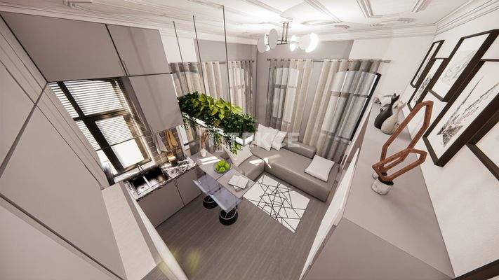 Complete Building in Balat Square in Istanbul Fatih