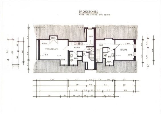 Grundriss Dachgeschoss 