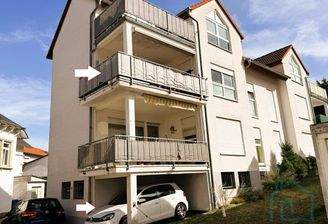 Hausansicht Balkon