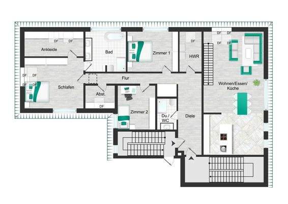 unverbindlicher Grundriss DG