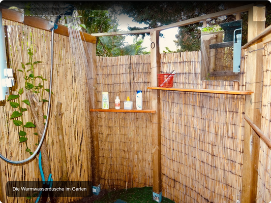 Dusche außen