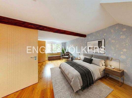 Schlafzimmer 1. Dachgeschoss - mögliche Nutzung