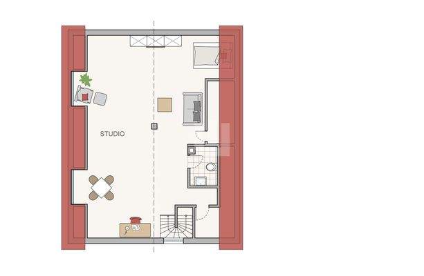 Grundriss Dachgeschoss