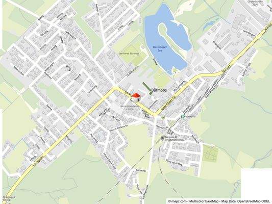 Geolyzer Kartenausschnitt