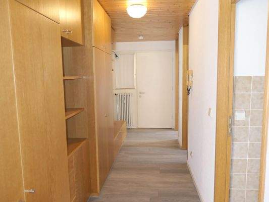 Flur mit Einbaumöbel